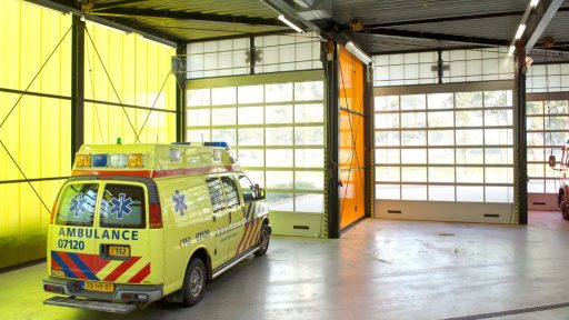 Compact Tore mit Luftgittern für den Rettungsdienst