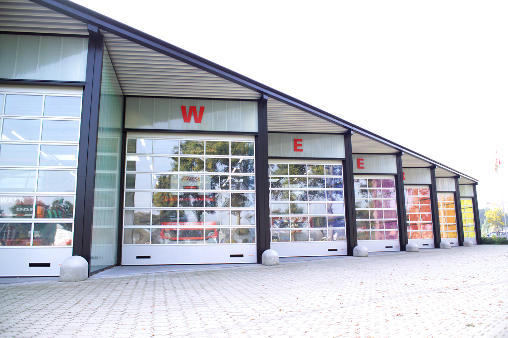 Compact folding doors in Barneveld firestation