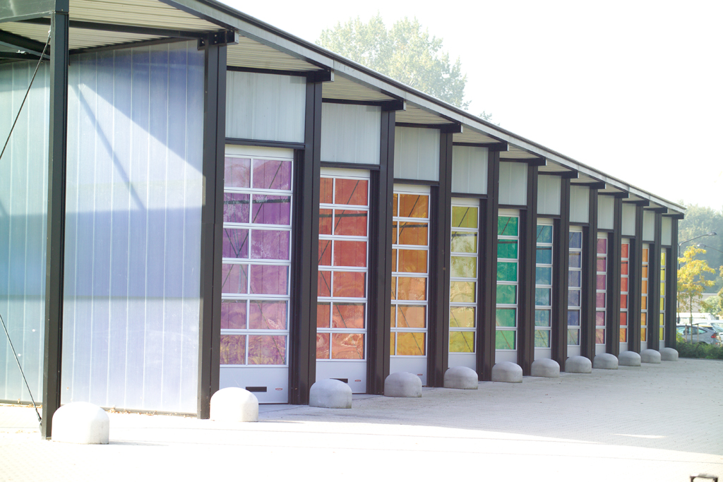 Compact folding doors in Barneveld firestation