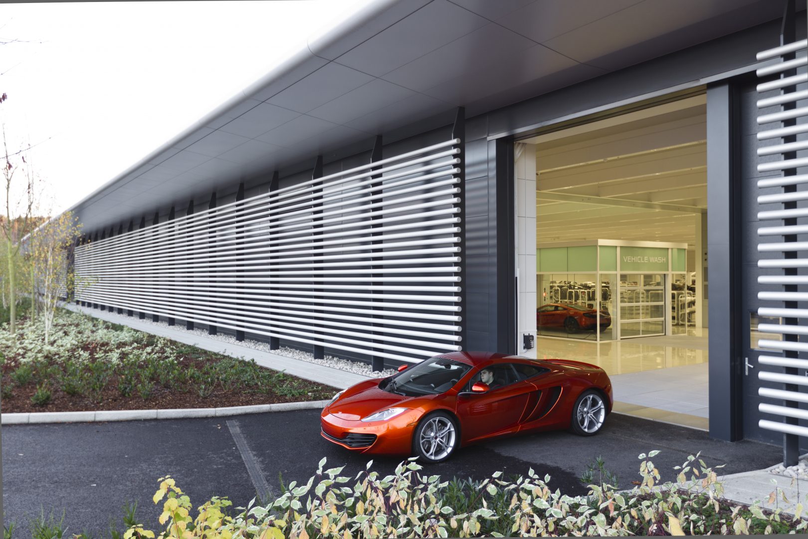 McLaren Technology centre installed Compact doors