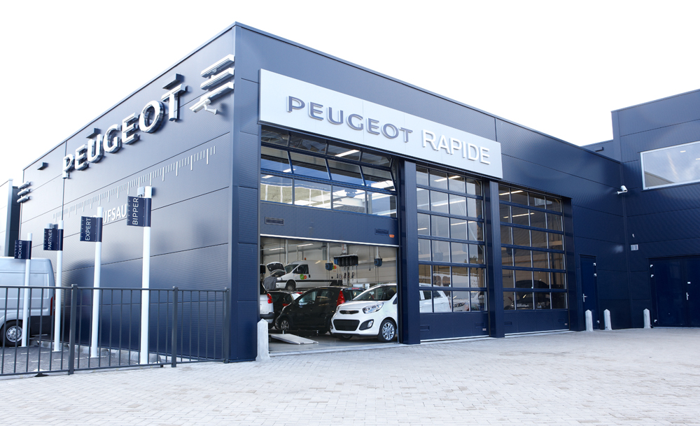 Des portes Compact sont utilisées pour le concept Peugeot Blue Box